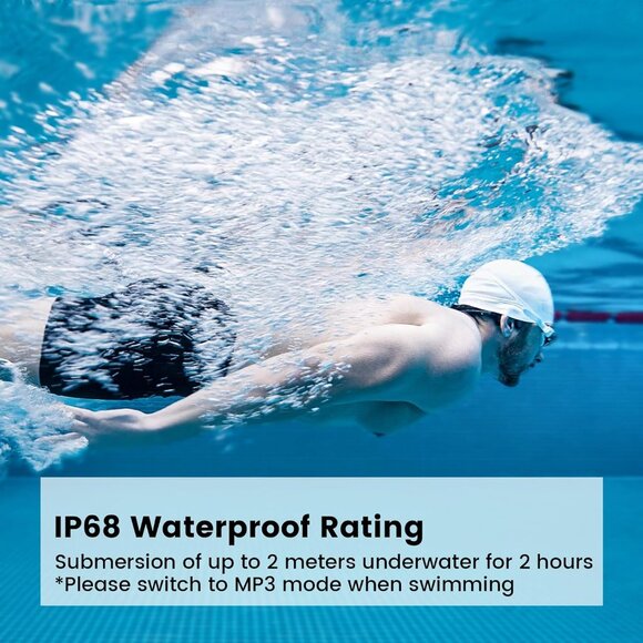 Mojawa Bone Conduction Headphones, Open-Ear Bluetooth Headphones, - Picture 3 of 4